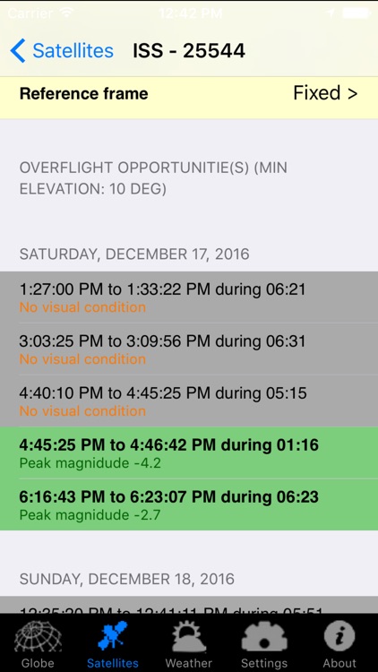 Spacetracker PRO screenshot-3