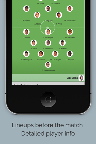 Live Scores for AC Milan screenshot 3