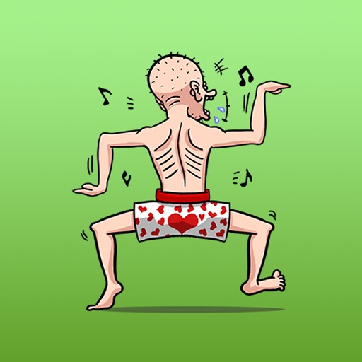 Funny Back-of-head Stickers iOS App