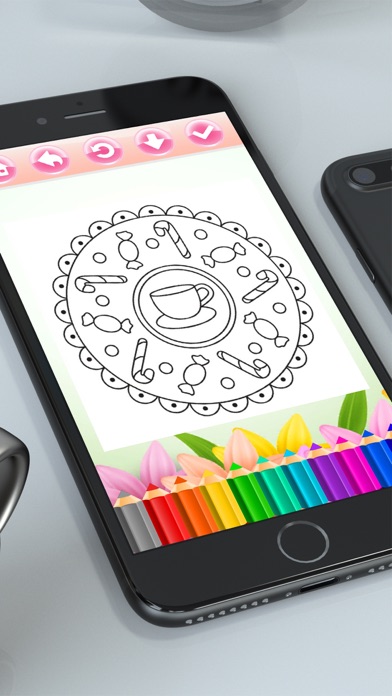 How to cancel & delete Adults Coloring Book Color Pigment Therapy Page from iphone & ipad 4