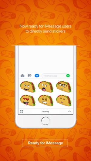 TacoMoji - taco emoji & stickers for restaurant(圖3)-速報App