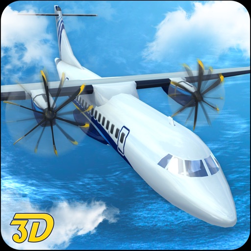 Pilot Airplane Landing 3D! City Airport Flight Sim iOS App