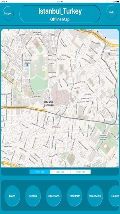 Istanbul Turkey Offline City Maps Navigation