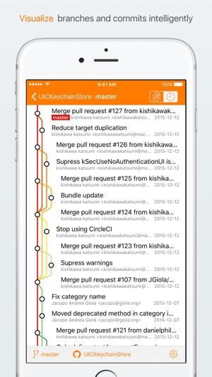 Clone - Git client advanced