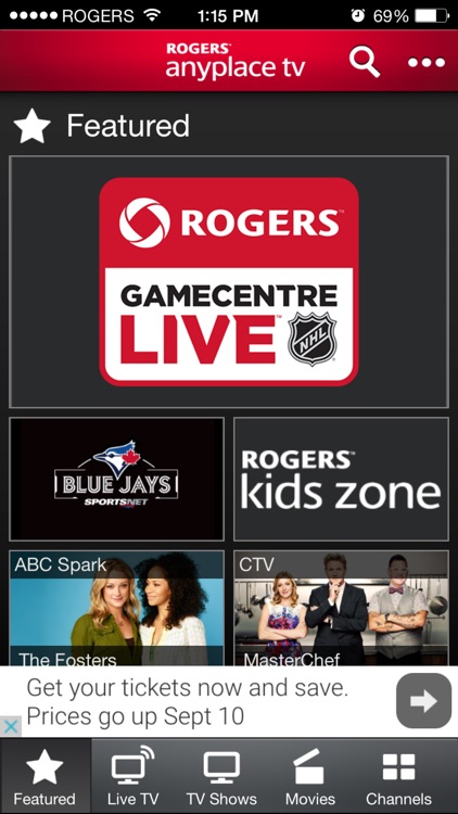 Rogers Anyplace TV