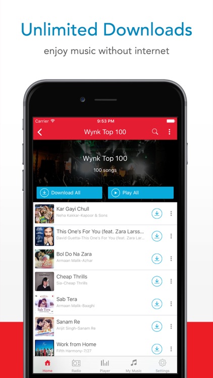 Wynk Music - Hindi and English songs screenshot-3