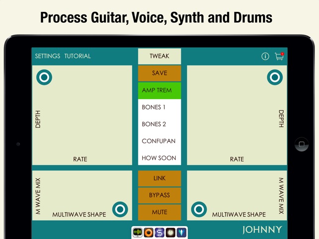 Johnny - Multiwave Tremolo Effects Processor(圖1)-速報App