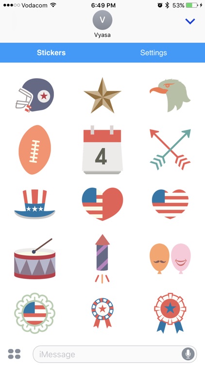 American Emoji - Great Emoticons for Texting screenshot-4