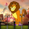 Jumping Zoo Lion for Madagascar