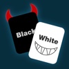 Black & White cards - free evil games