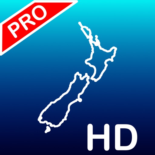 Aqua Map New Zealand HD Pro - GPS Nautical Charts icon