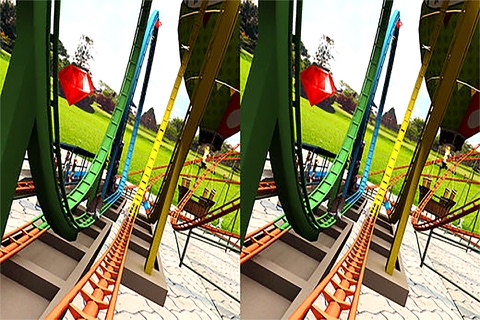Roller Coaster VR - 3D HD Pro screenshot 3