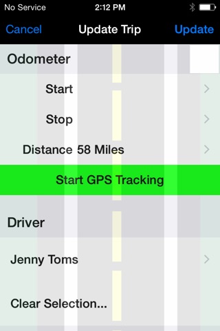 Track My Mileage And Time screenshot 2