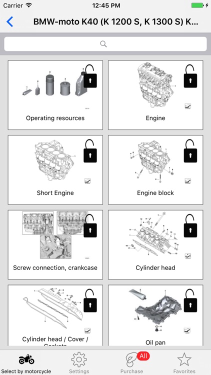 Bmw moto parts