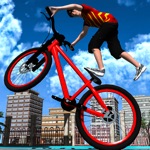 BMX Mountain Bicycle Freestyle stunts