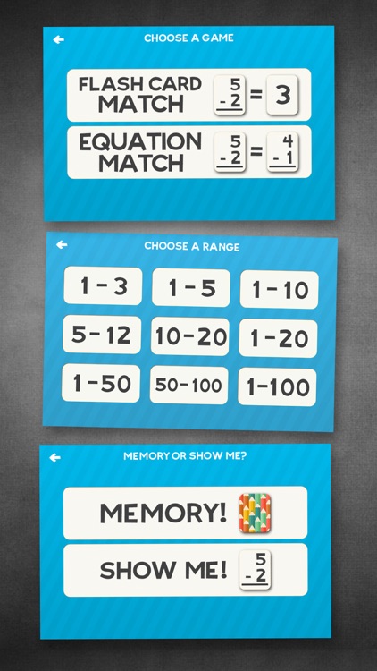 Subtraction Flash Cards Match Math Games for Kids