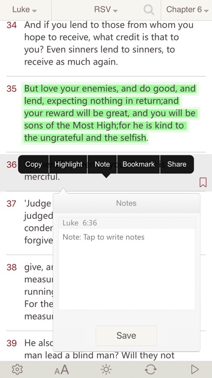 Bible : Holy Bible RSV - Bible Study on the go screenshot-1