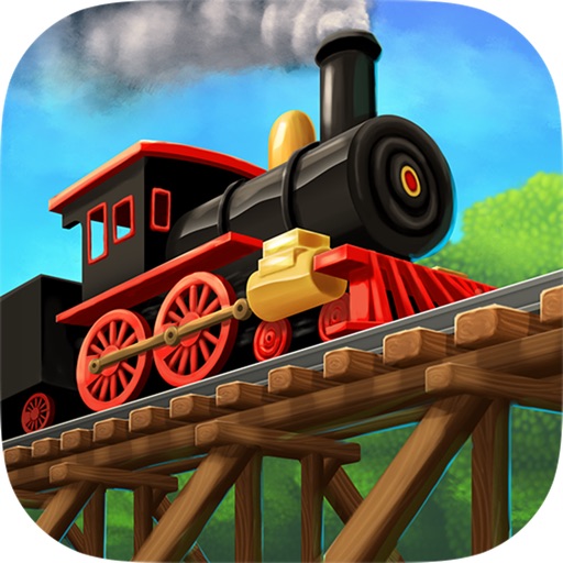 Bridge Maker Pro - Train Railway Game icon