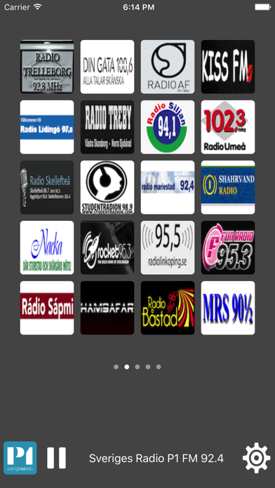 How to cancel & delete Radio Sweden - All Radio Stations from iphone & ipad 1