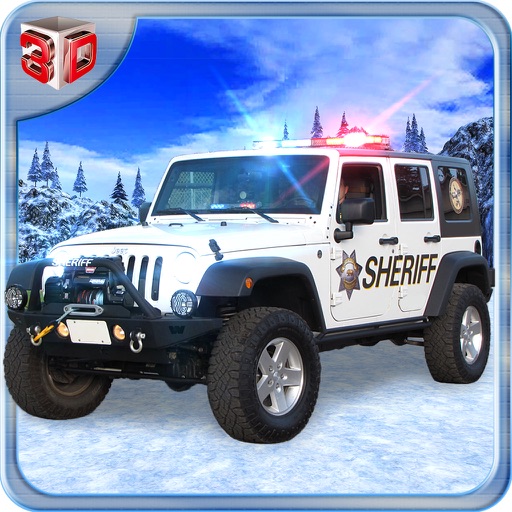 Offroad Police Jeep Simulator & Cop Driving Game Icon