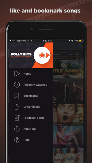 BollyHits : Hindi Video Songs(圖4)-速報App