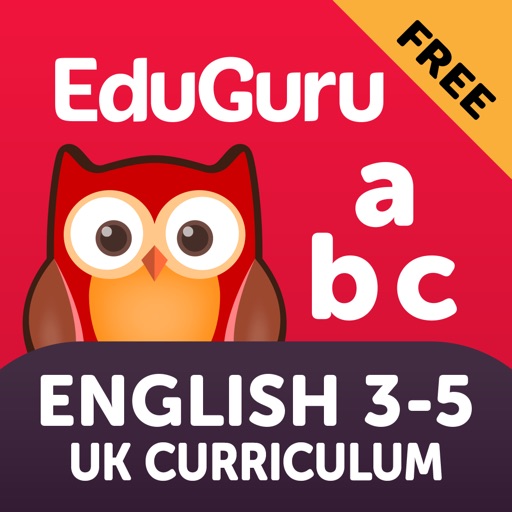 EduGuru English Kids Free 3-5 educational games