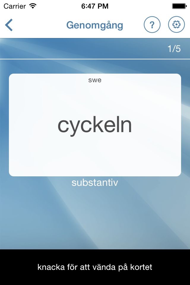 Learn Dutch Flashcards screenshot 2