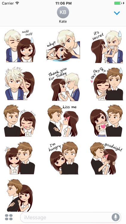 The Perfect Couple Stickers