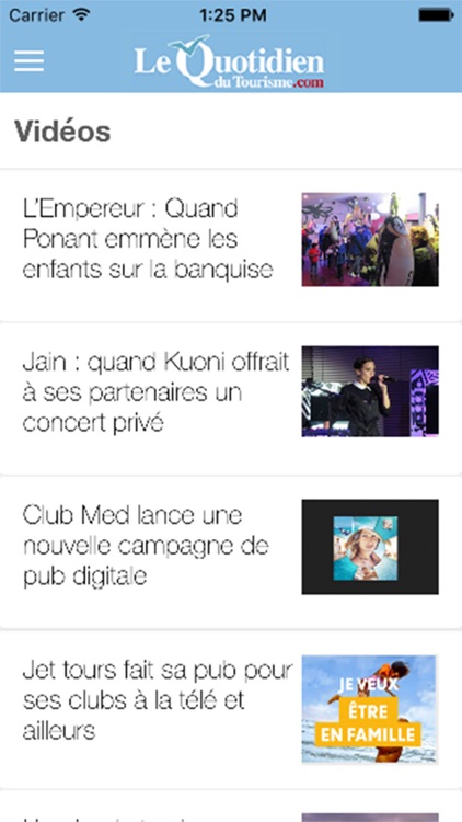 Le Quotidien du Tourisme