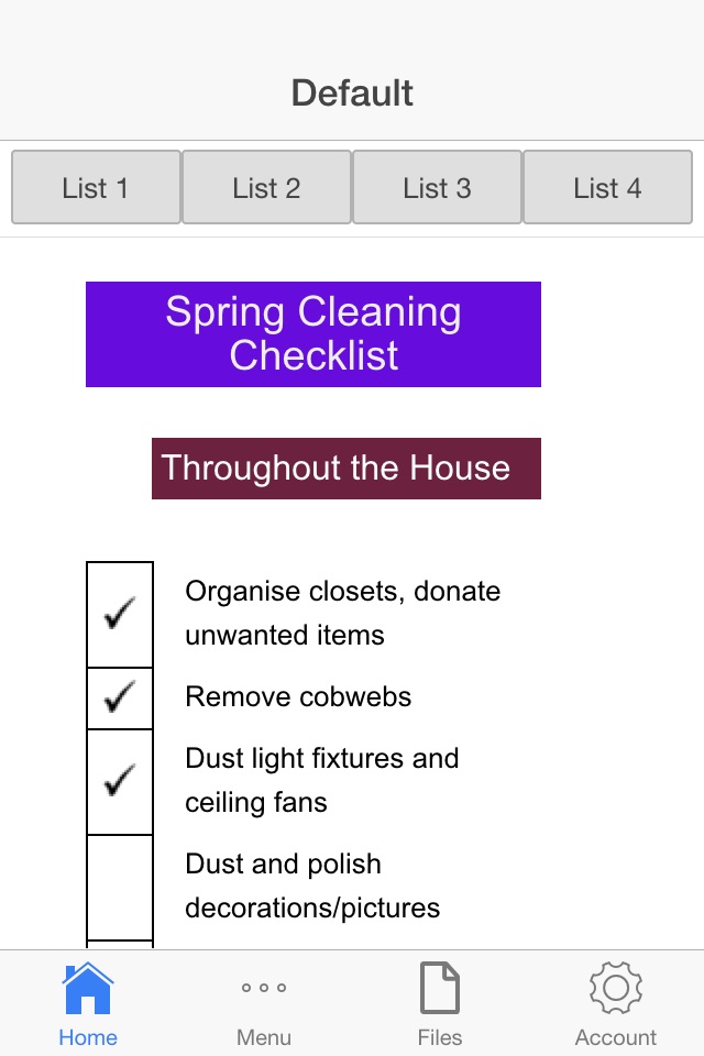 Home Spring Cleaning screenshot 4