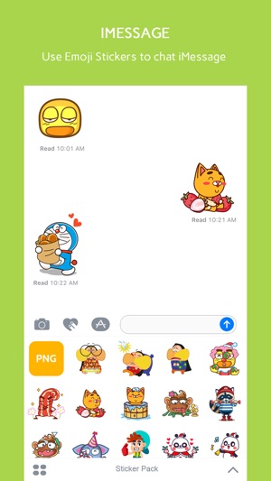 Emoji Sticker for iMessage & Animated GIF keyboard(圖4)-速報App