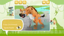 Game screenshot Learn Zoo Animals Jigsaw Puzzle Game For Kids hack