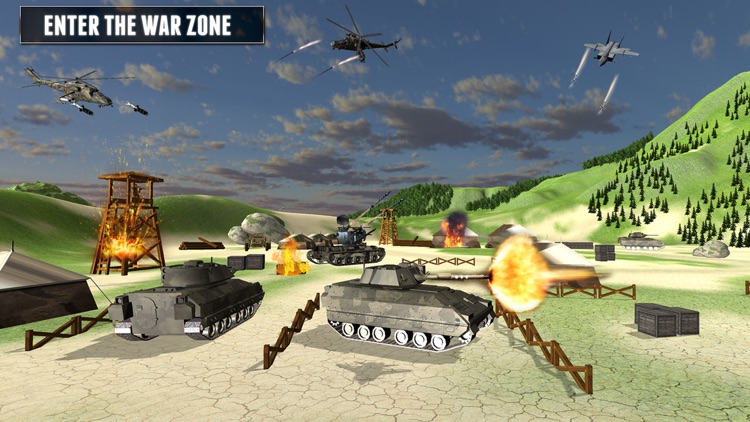 Helicopter Gunship Game Strike