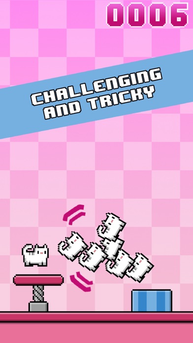 Cat-A-Pult: Endless stacking of 8-bit kittens Screenshot 5