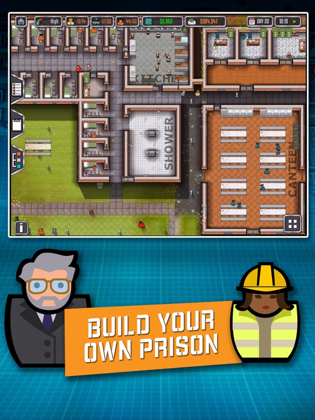Prison Architect Mobile On The App Store - how to escape your cell in roblox prison life