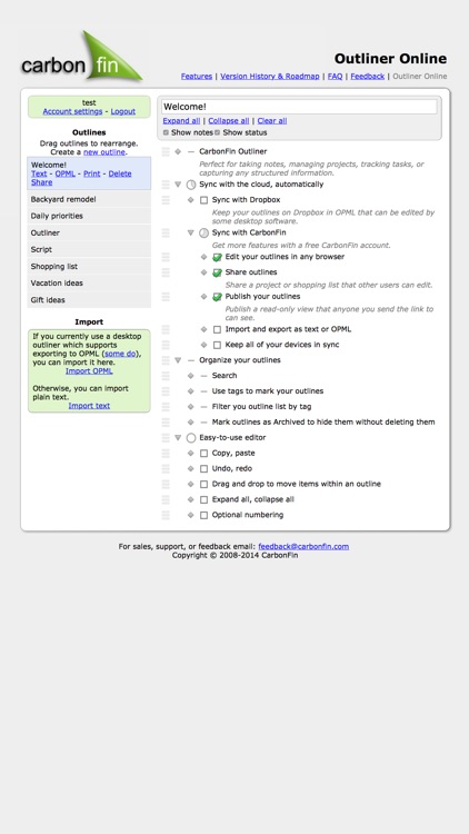 Outliner screenshot-4
