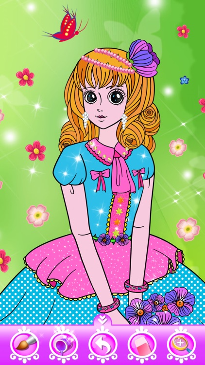 Princess Coloring book for Kids & Adults! FREE!