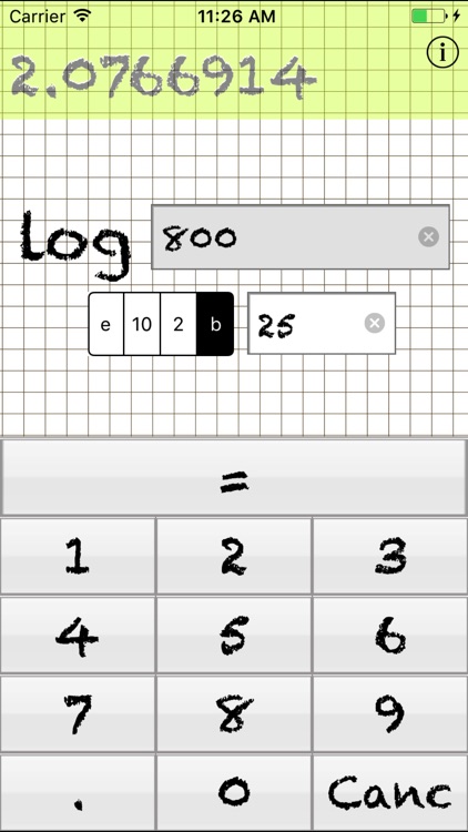 Log Calculator