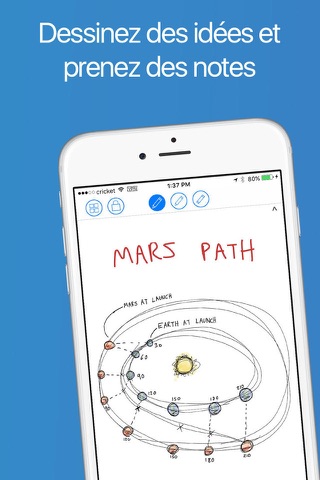 Nanotech Notes - Simple Notetaking and Sketching screenshot 2