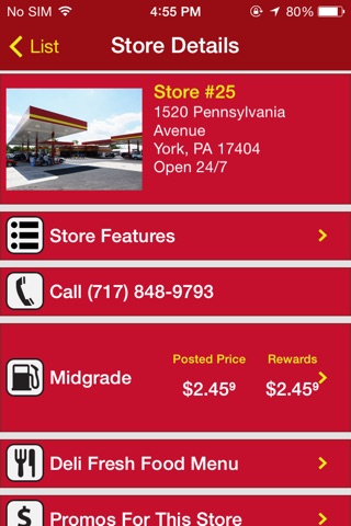 Rutter's Store Finder screenshot 3