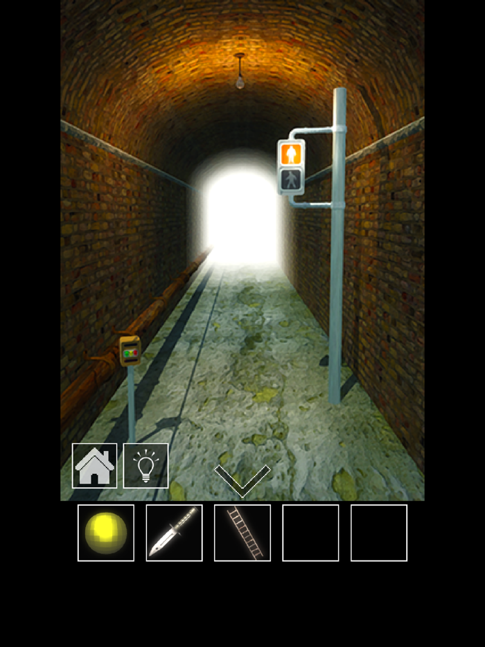 脱出ゲーム　信号のある道