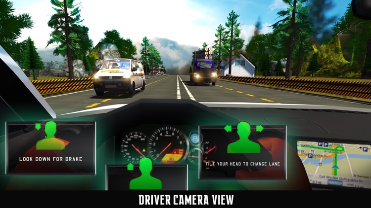 VR Highway Racing in Car Driver