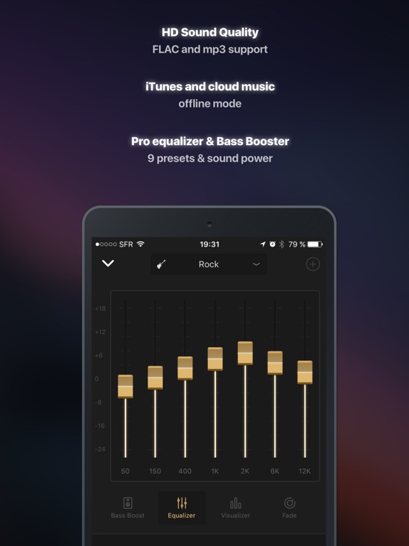 Equalizer+ Pro HD music playerのおすすめ画像2