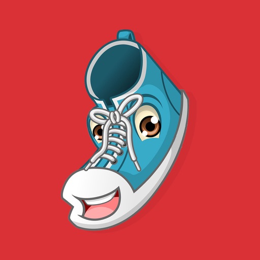 ShoeMoji - shoe emojis & stickers keyboard app icon