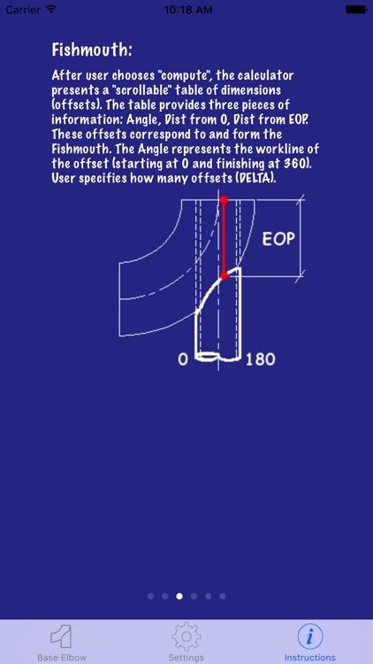 Piping Base Elbow Layout Calculator screenshot-3