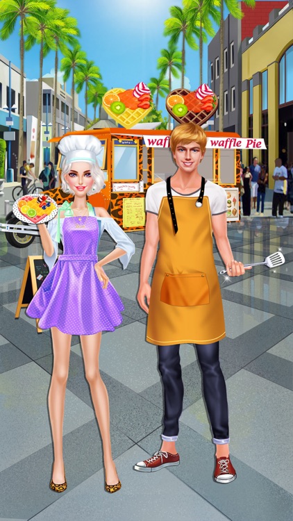 Sweet Couple: 5 STARS Street Food Truck Salon screenshot-4