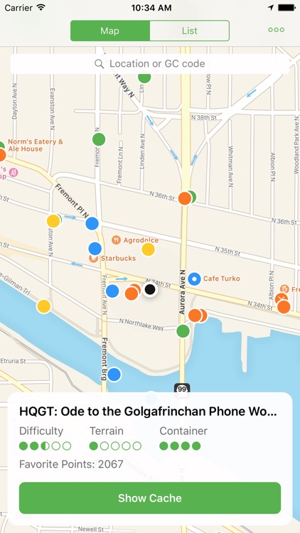 Cachebot Geocaching