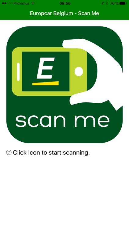 Europcar Belgium Scan Me