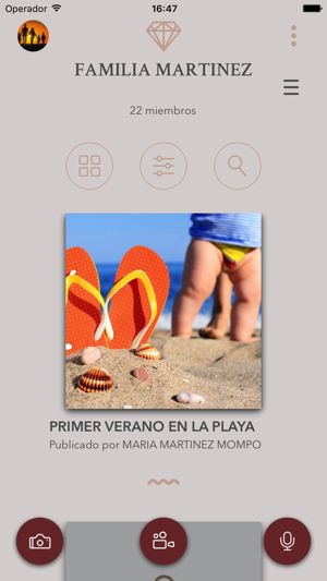 Sphemory - La red social de las familias(圖4)-速報App