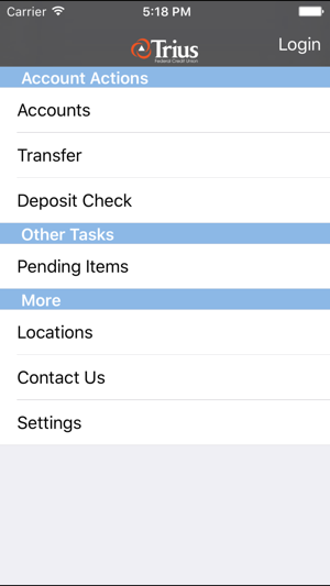 Trius Federal Credit Union(圖1)-速報App